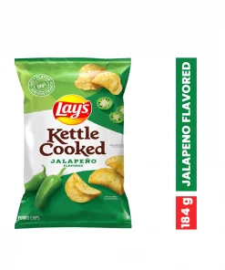 Buy Lay's Kettle Cooked Potato Chips, Jalapeno, Bag Online at B3q8 KUWAIT