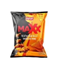 Buy Lay's maxx chicago hot wings Bag Online at B3q8 Kuwait