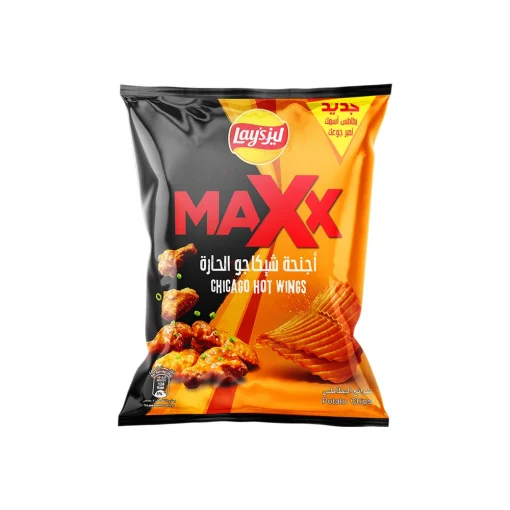 Buy Lay's maxx chicago hot wings Bag Online at B3q8 Kuwait