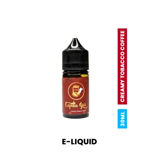 CAPTAIN GOLD CREAMY TOBACCO COFFEE-30ml