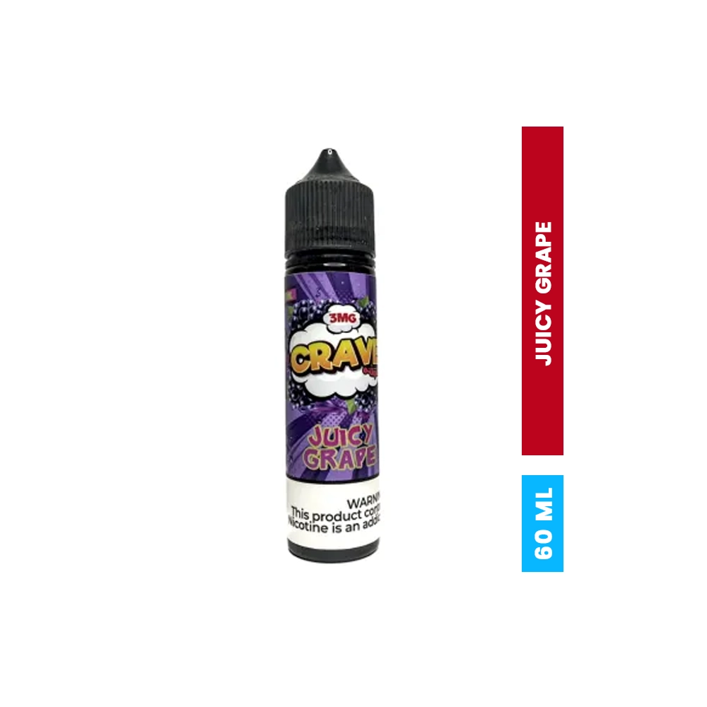 CRAVE E-LIQUID JUICY GRAPE