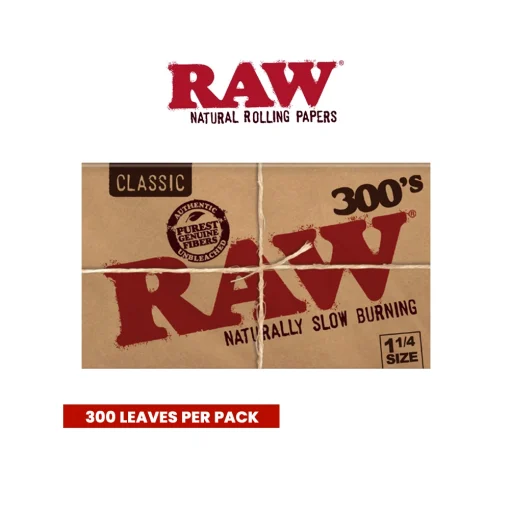 RAW 300'S 1¼ SIZE