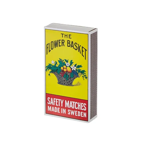 The Flower Basket Safety Match Box