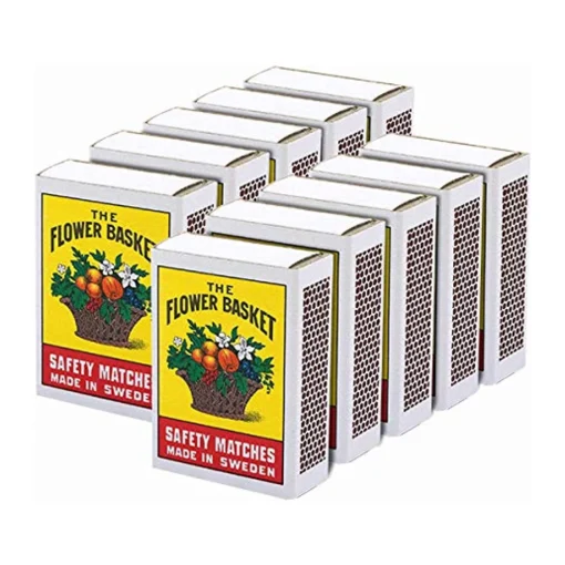 The Flower Basket Safety Match Box - Image 3