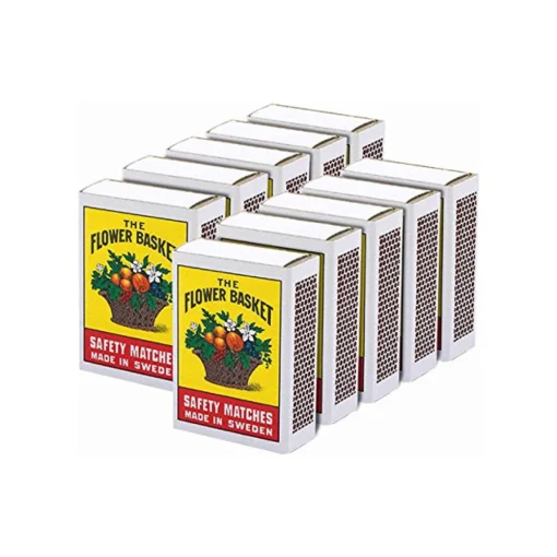 The Flower Basket Safety Match Box - Image 2