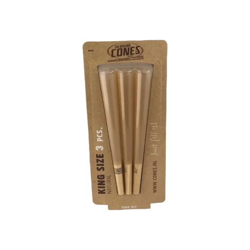 3 Cones Natural PRE-ROLLED King Size - Image 2