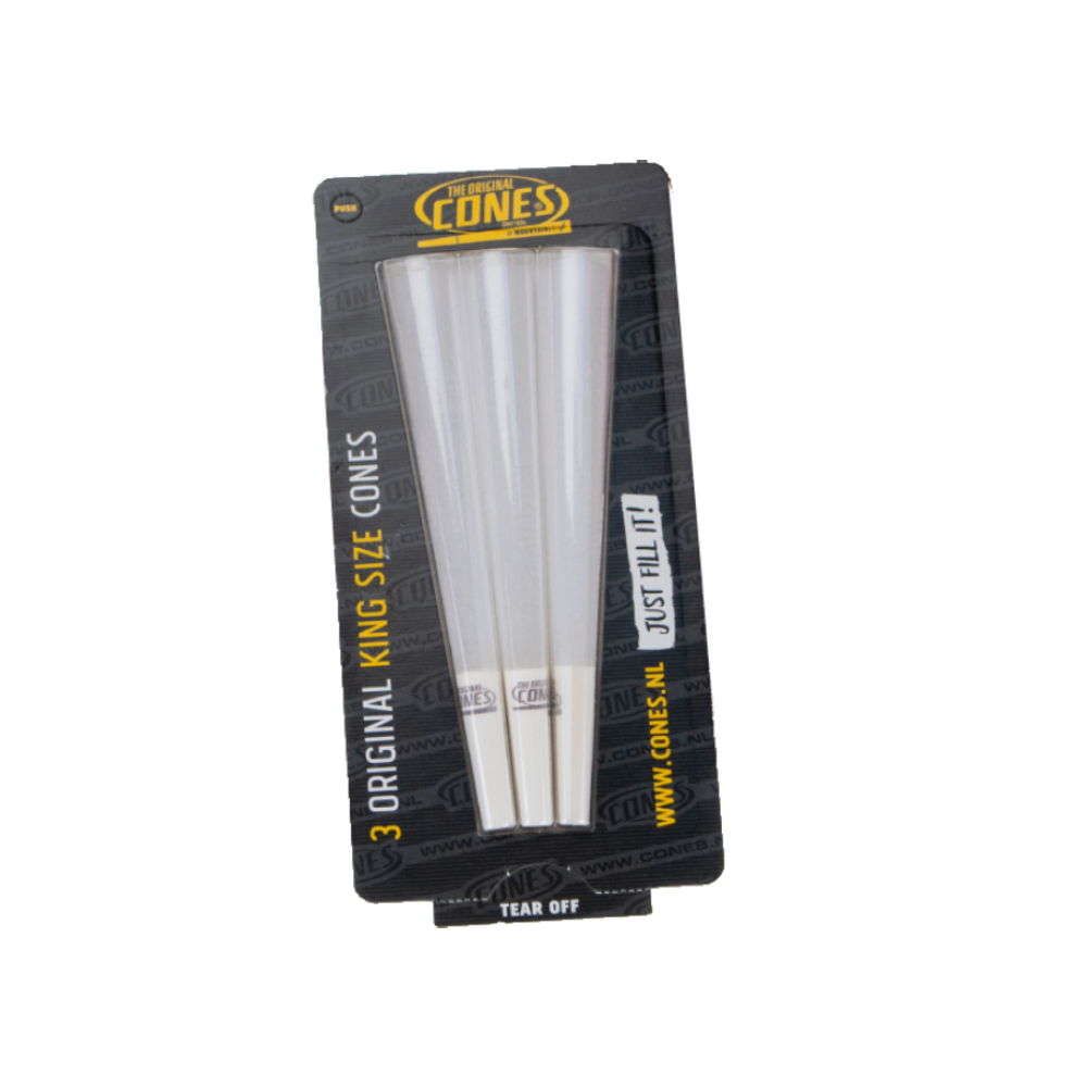 CONES ORIGINAL 3PCS PRE -ROLLED PAPERS KING SIZE