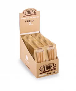 3 Cones Natural PRE-ROLLED King Size