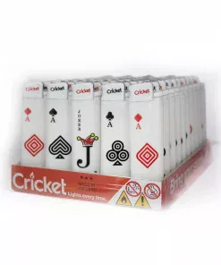 LIGHTER CRICKET PLAY CARD DESIGN