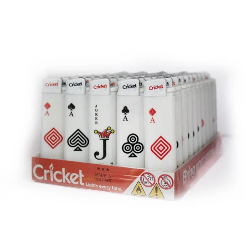 LIGHTER CRICKET PLAY CARD DESIGN