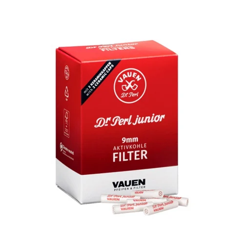 VAUEN DR. PERL JUNIOR AKTIVKOHLE FILTERS 9MM - Image 2