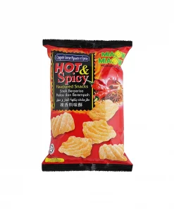 MIAOW MIAOW HOT AND SPICY CHIPS 50G