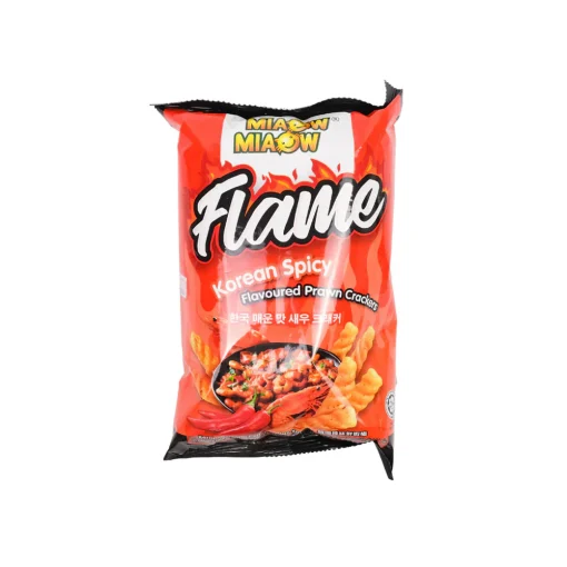 MIAOW MIAOW KOREAN SPICY PRAWN CRACKERS 50G