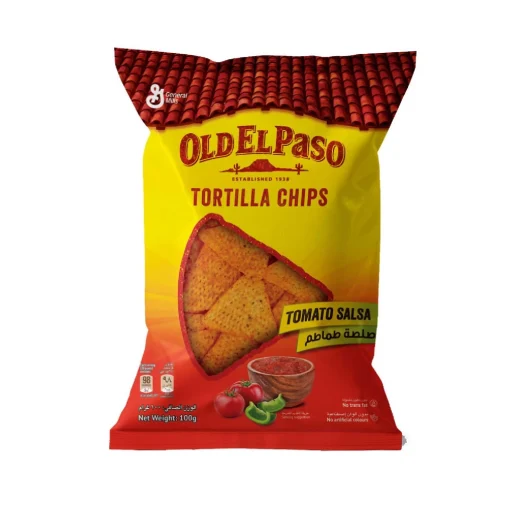 Old El Paso Tortilla Chips Tomato Salsa 100g