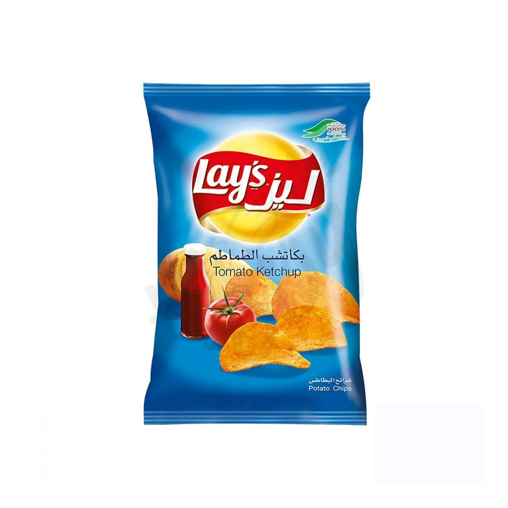 LAYS' POTATO CHIPS WITH KETCHUP 48G