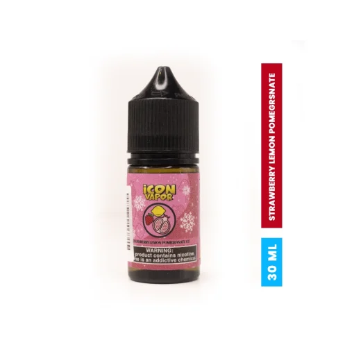 ICON VAPOR STRAWBERRY LEMON POMEGRANAYE ICE SALT 30ML