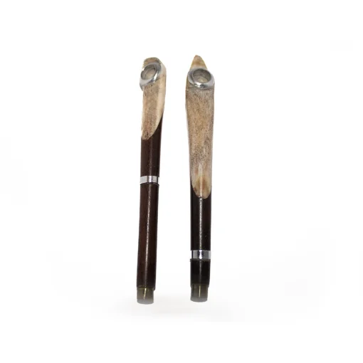 Deer horn with Wood medwakh