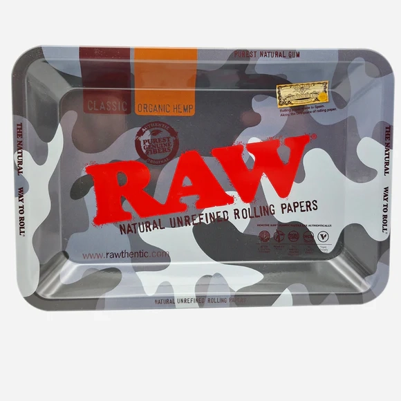RAW Camo Metal Rolling Tray - Mini