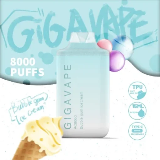 GIGAVAPE AC8000 PUFFS 20MG - Image 3