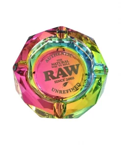 RAW RAINBOW GLASS ASHTRAY