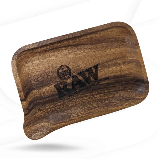 RAW WOODEN POUR TRAY