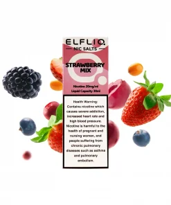 ELFLIQ NIC SALTS STRAWBERRY MIX