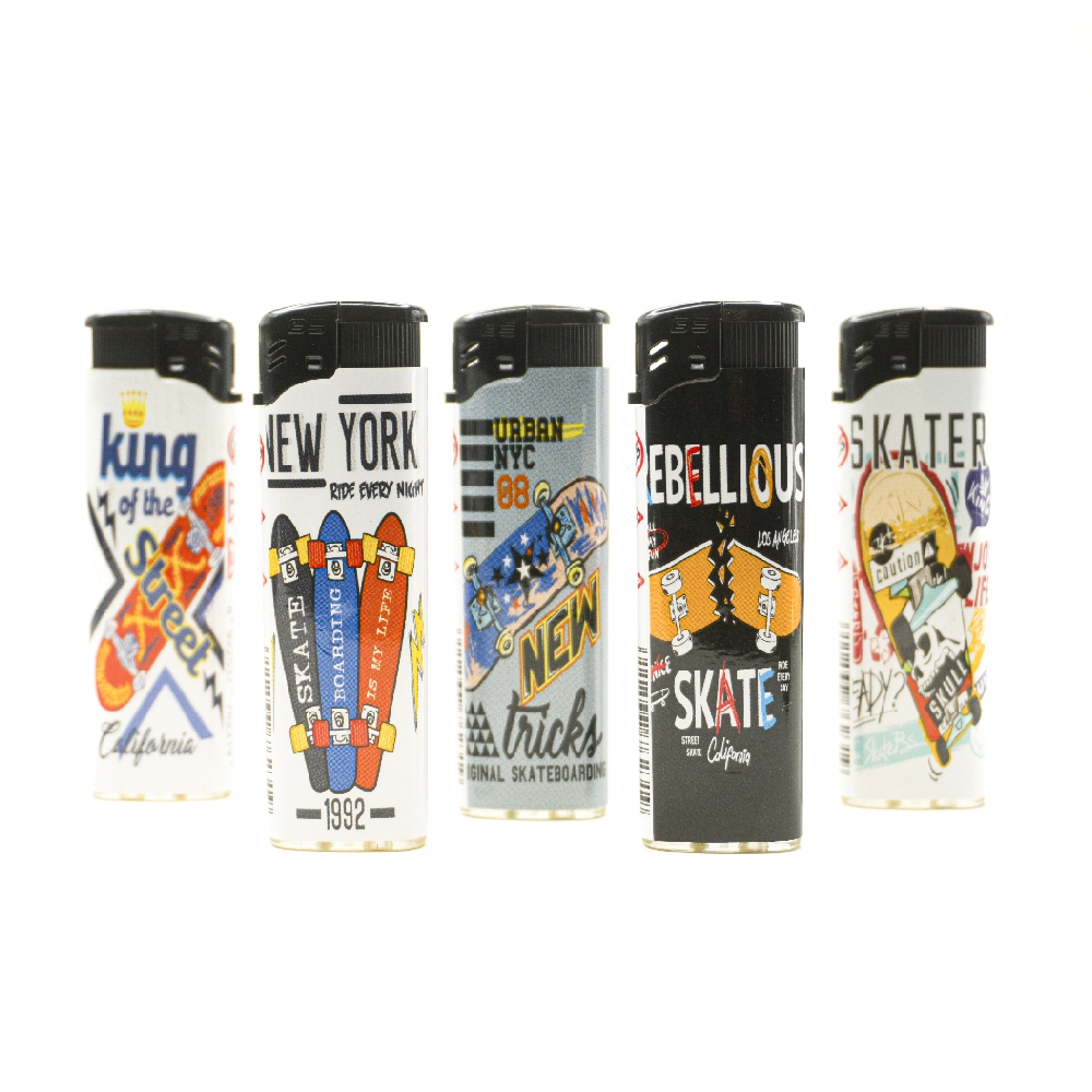 B3 SKATER IMAGE WITH QUOTES LIGHTER