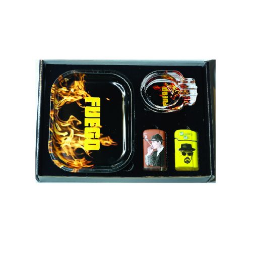 FUEGO ASHTRAY AND TRAY WITH LIGHTER SET - Image 8