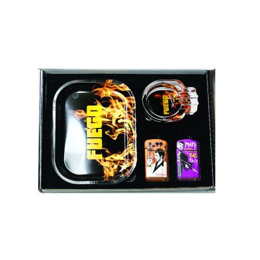 FUEGO ASHTRAY AND TRAY WITH LIGHTER SET - Image 7