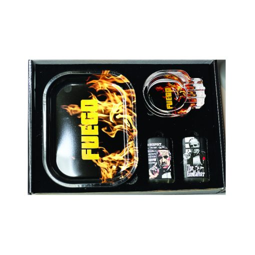 FUEGO ASHTRAY AND TRAY WITH LIGHTER SET - Image 6