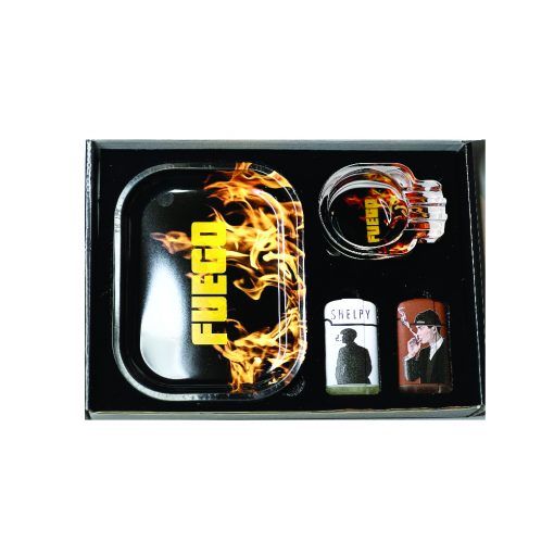 FUEGO ASHTRAY AND TRAY WITH LIGHTER SET - Image 3