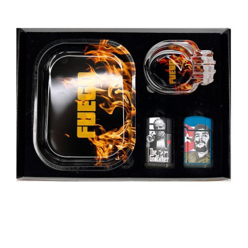 FUEGO ASHTRAY AND TRAY WITH LIGHTER SET - Image 15