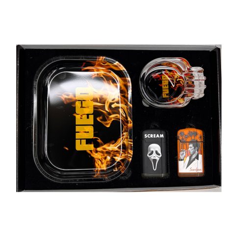 FUEGO ASHTRAY AND TRAY WITH LIGHTER SET - Image 12