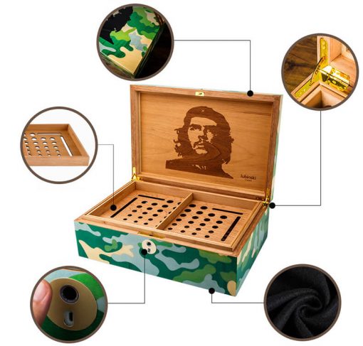 LUBINSKI CIGAR BOX YJA-60024-CUBA - Image 2