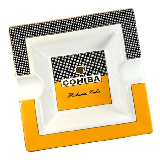 COHIBA CIGAR ASHTRAY (CERAMIC)