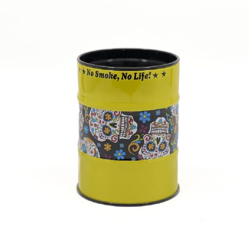 STEEL DRUM PORTABLE ASHTRAY SMALL - Image 9