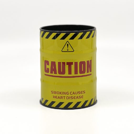 STEEL DRUM PORTABLE ASHTRAY SMALL - Image 6