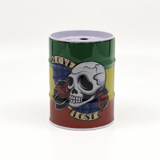 STEEL DRUM PORTABLE ASHTRAY SMALL - Image 2