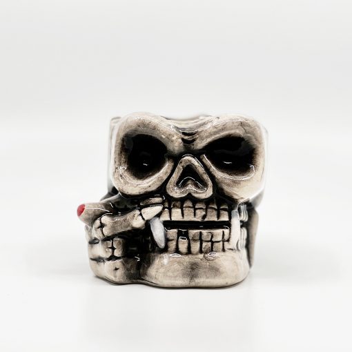 HUMAN HEAD SKULL ASHTRAY