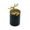STEEL SINGLE DEER COVER WITH ASHTRAY SMALL BIN ESSA KUWAIT : مؤسسة بن عيسى