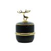 CERAMIC SINGLE DEER COVER BOX ASHTRAY BIN ESSA KUWAIT : مؤسسة بن عيسى