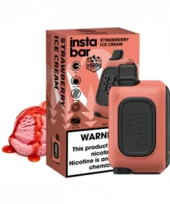 insta bar 20mg strawberry ice cream 15000puffs disposable vape BIN ESSA KUWAIT : مؤسسة بن عيسى