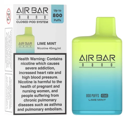 Air Bar Nano Disposable Vape Pen : 800 Puffs - 45MG - Image 2