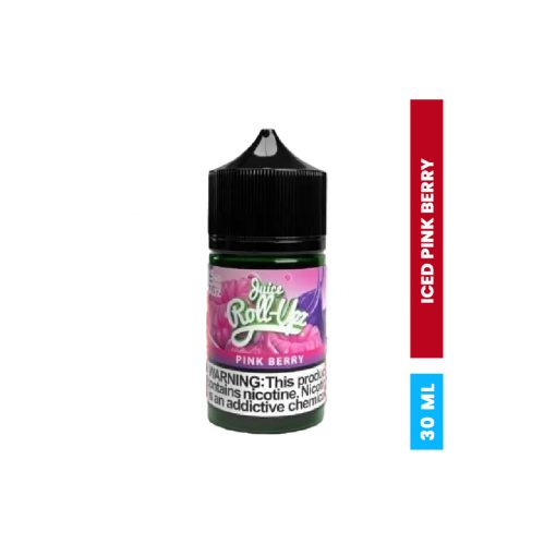 ROLL UPZ ICED PINK BERRY SALT NIC
