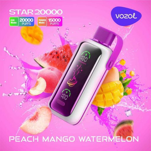 VOZOL STAR 20000 PUFFS DISPOSABLE DEVICE [20 MG] - Image 5