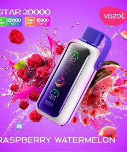 VOZOL Star 20000 Puffs Price in Dubai RASPBERRY WATERMELON BIN ESSA KUWAIT : مؤسسة بن عيسى