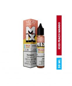 V GOD MIX ICED PEACH MANGO SALT NIC