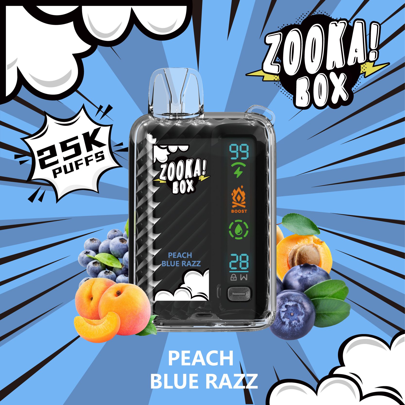ZOOKA BOX 25K PUFFS - 50 MG - Image 3