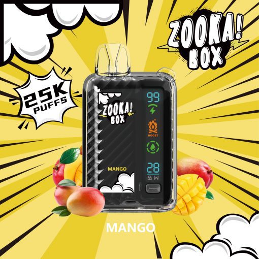 ZOOKA BOX 25K PUFFS - 20 MG - Image 10