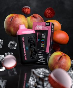 BLVK BAR FLAVOR PROFILE peach mango lychee Current View 1 BIN ESSA KUWAIT : مؤسسة بن عيسى